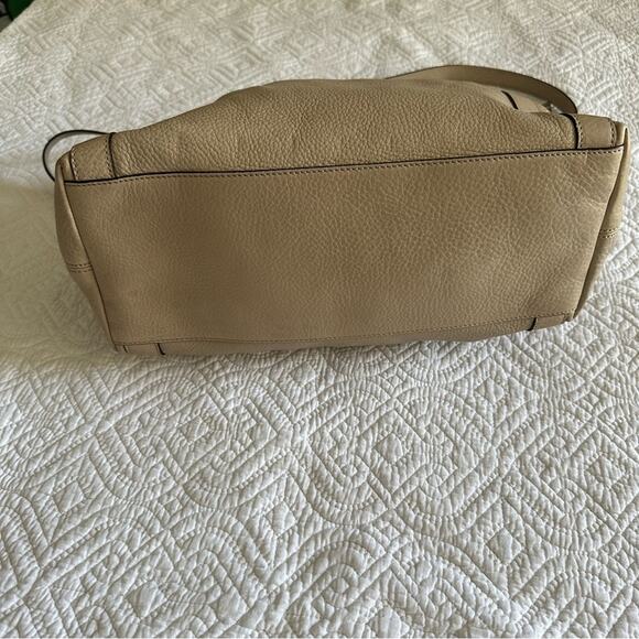 Gucci Miss GG Convertible Tote Leather Medium Neutral Zip Top Closure Large Bag - Picture 10 of 16